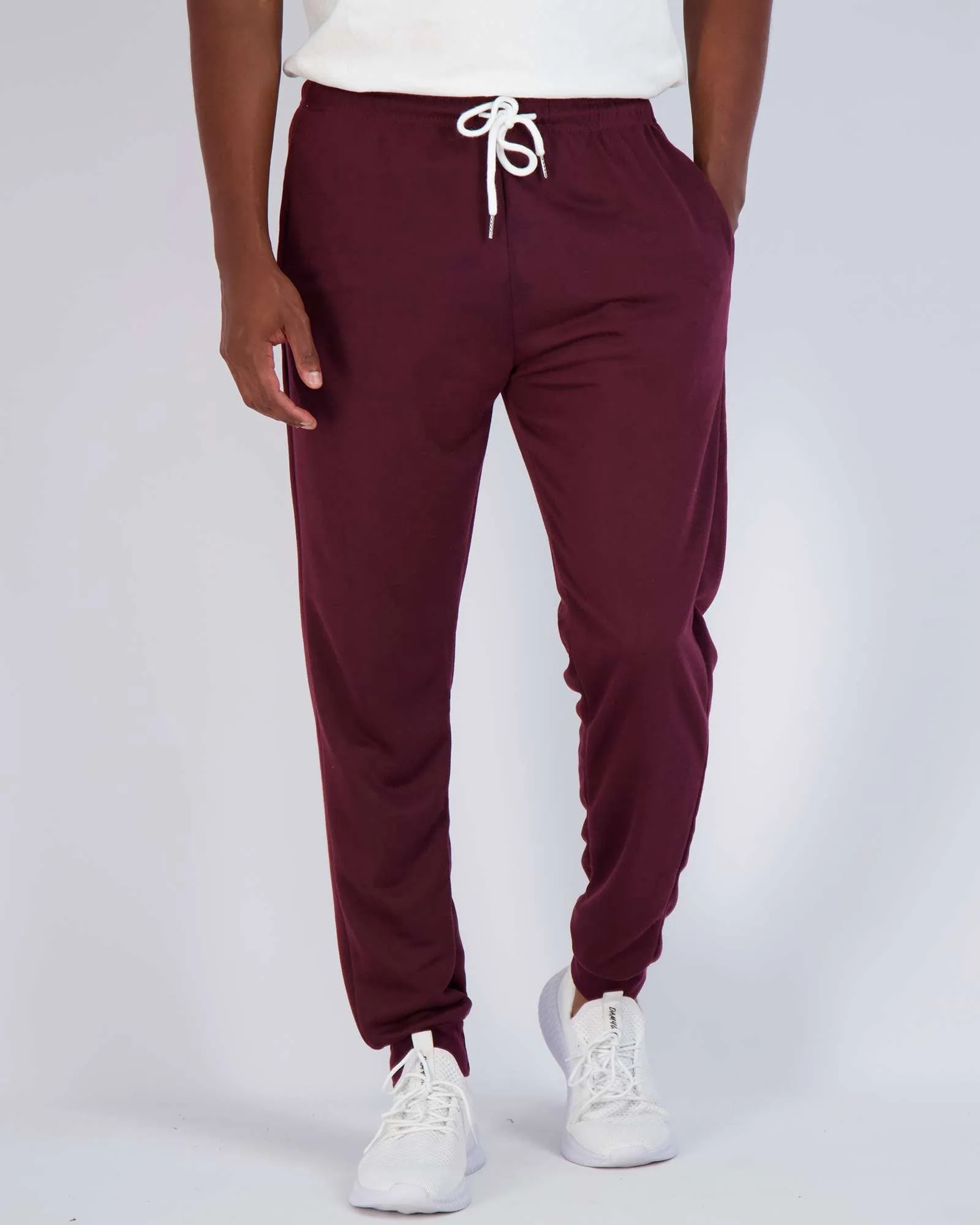 3 Pack: Mens French Terry Casual Jogger Sweatpants