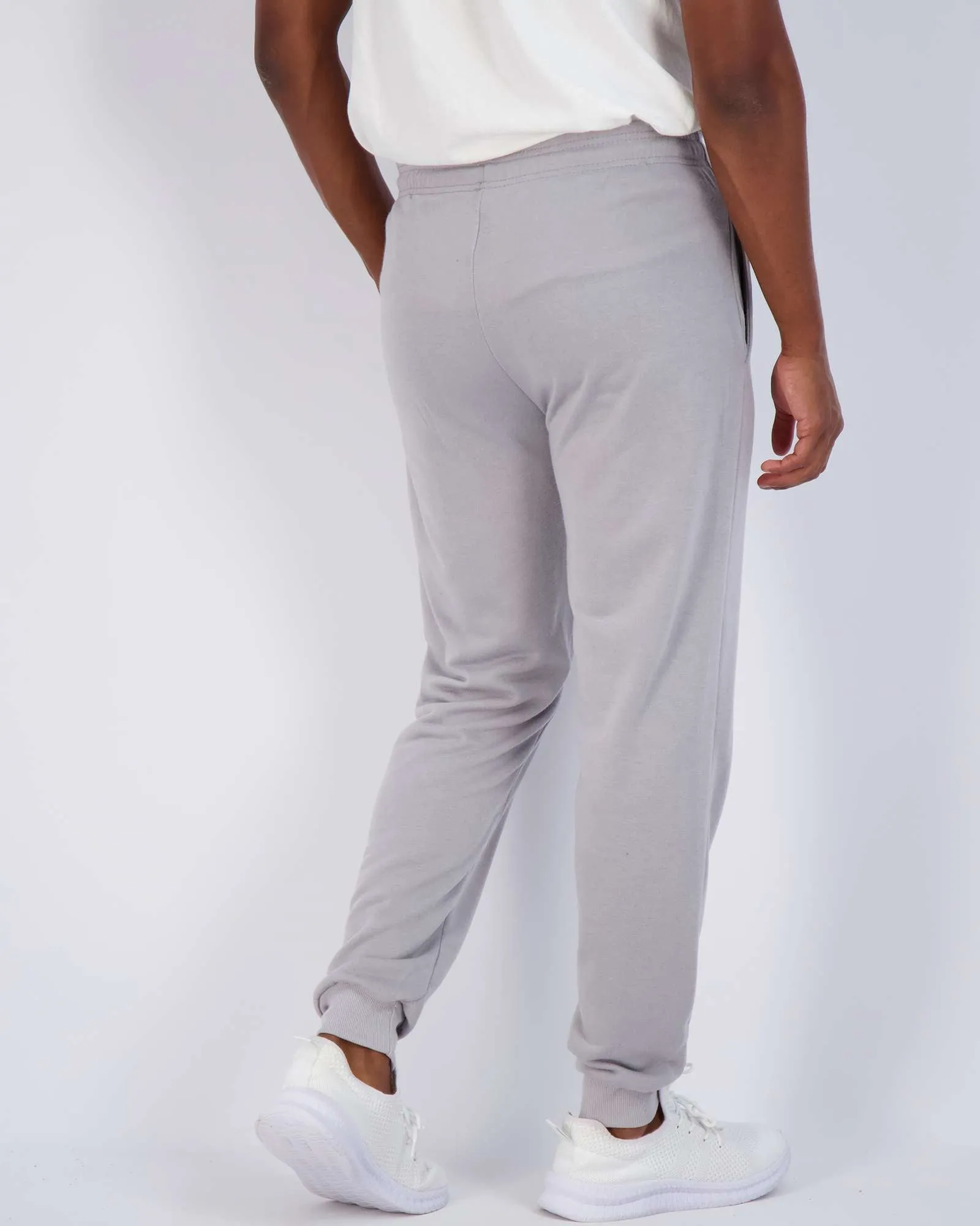 3 Pack: Mens French Terry Casual Jogger Sweatpants