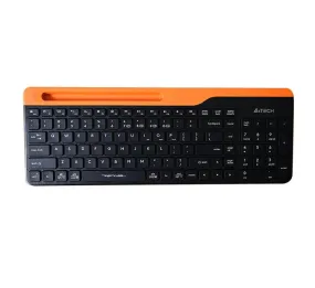 A4Tech FBK25 Bluetooth 2.4G Wireless-Myanmar Unicode Keyboard Interface (Black)