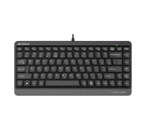 A4Tech FKS11 Fstyler Compact Size Mini USB Keyboard (Gray)