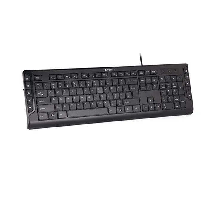 A4Tech Multimedia Wired Keyboard KD-600 (Black)