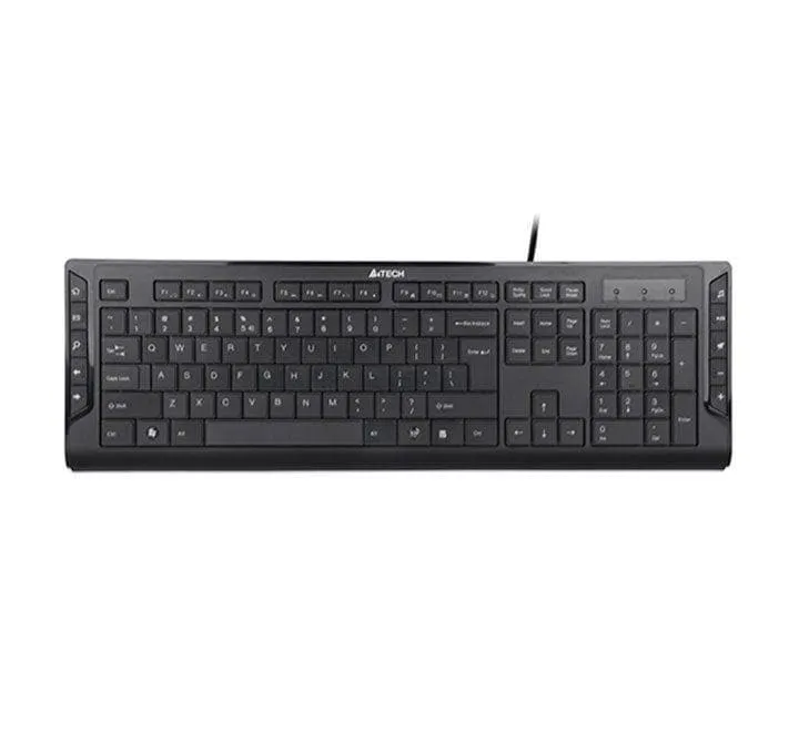 A4Tech Multimedia Wired Keyboard KD-600 (Black)