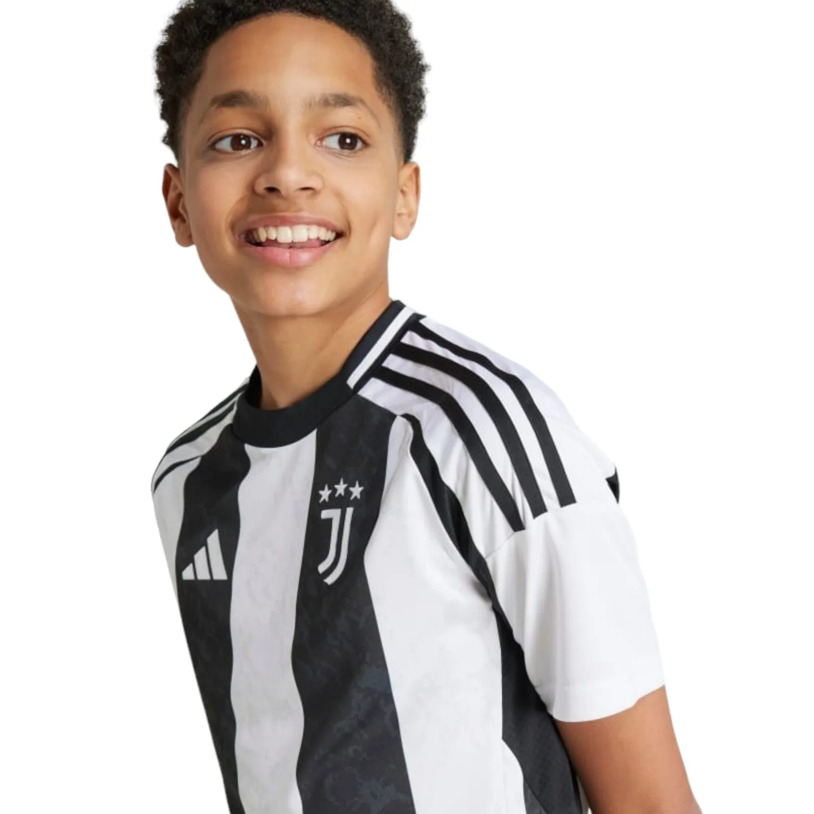 adidas Juventus 2024/25 Kids Short Sleeved Home Jersey