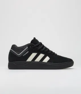 Adidas Tyshawn Shoes - Core Black / Zero Metallic / Spark