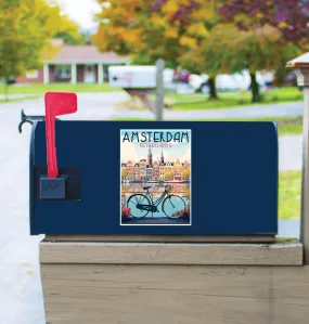 Amsterdam Netherlands Design A Souvenir Magnetic Mailbox Cover