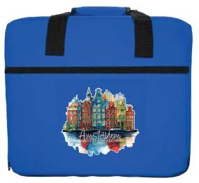 Amsterdam Netherlands Design C Souvenir Destination Seat Cushion