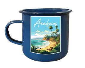 Anaheim California Design B Souvenir Tin Camper Coffee Mug