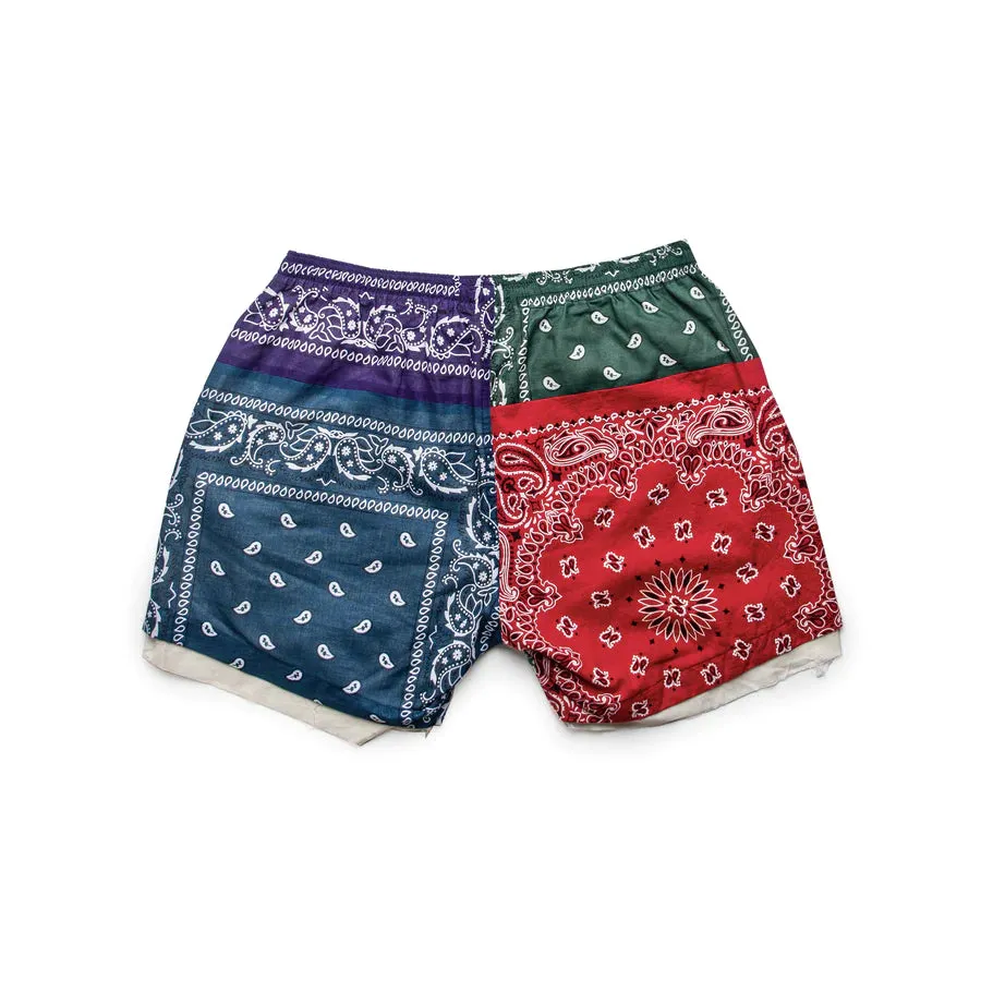 BANDANA PATCH SHORT PANTS