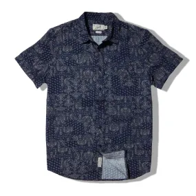 Bedford Textured Printed Shirt - Bandana Print