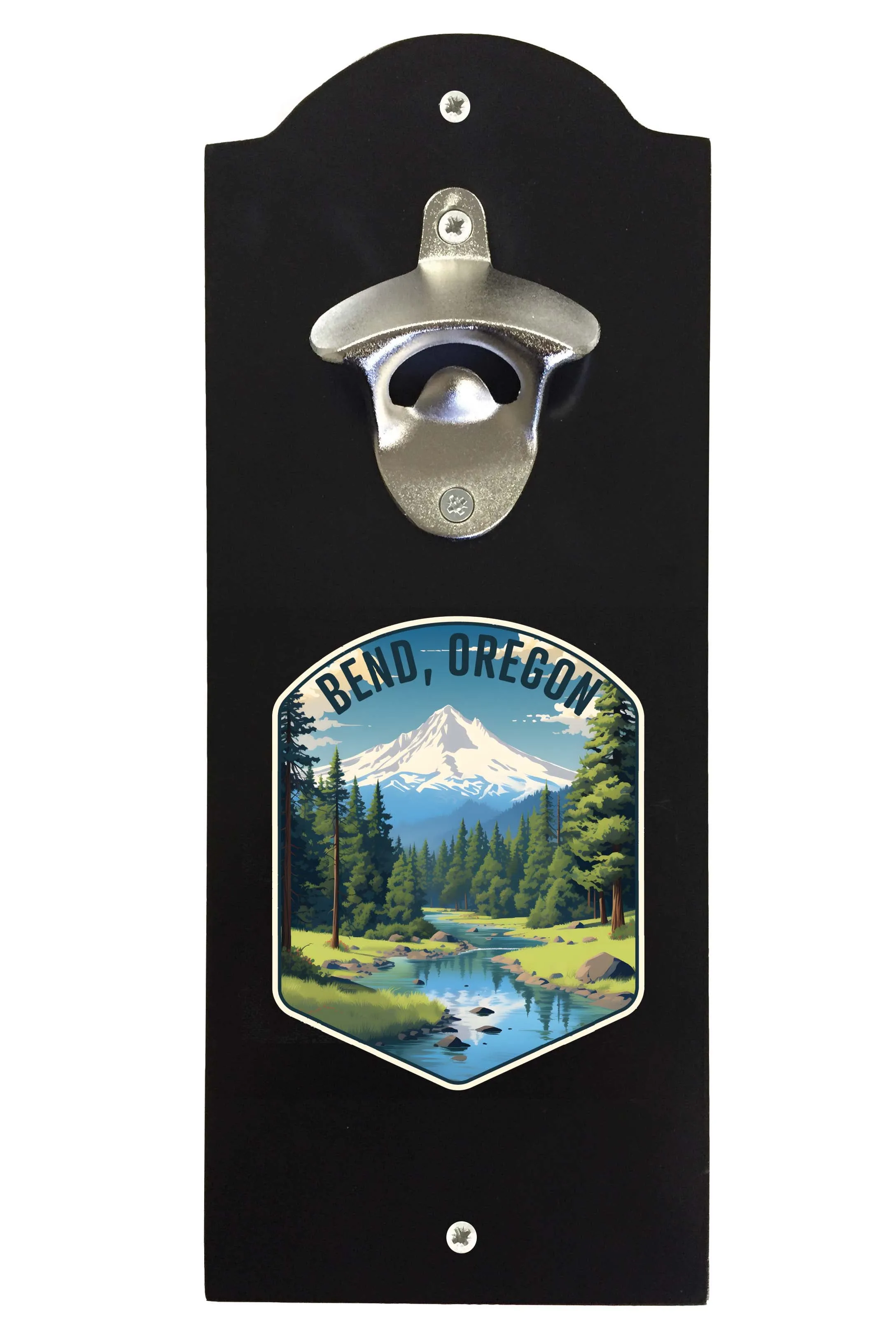 Bend Oregon Design B Souvenir Wall mounted bottle opener