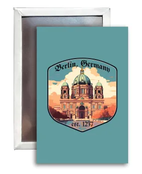 Berlin Germany Design B Souvenir 2x3-Inch Fridge Magnet