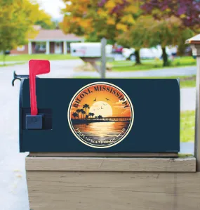 Biloxi Mississippi Design A Souvenir Magnetic Mailbox Cover