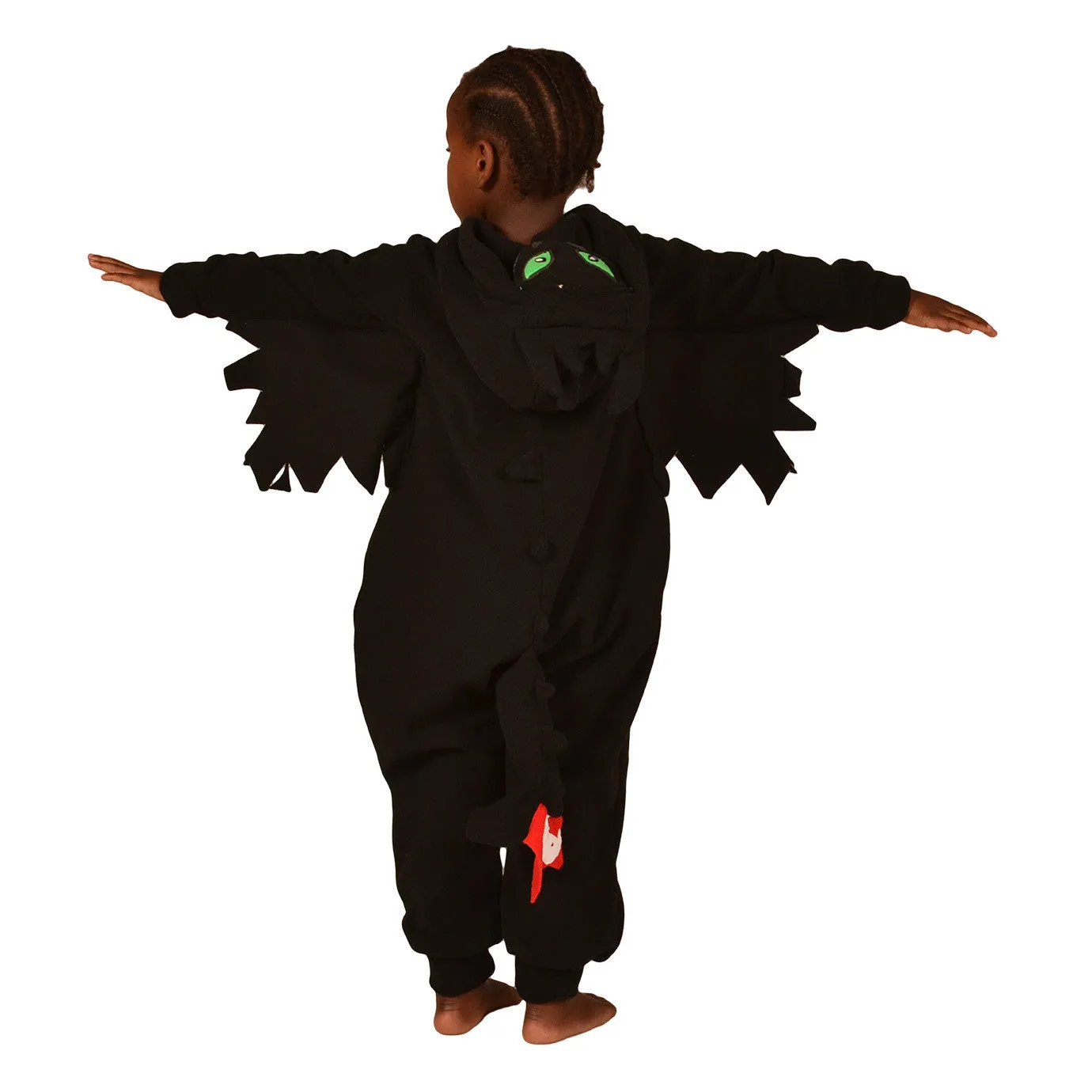 Black Dragon Onesie (black): KIDS inspired by Toothless