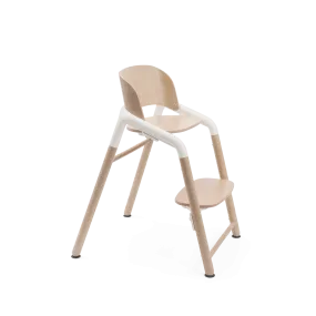 Bugaboo Giraffe Highchair Base - Neutral Wood/White