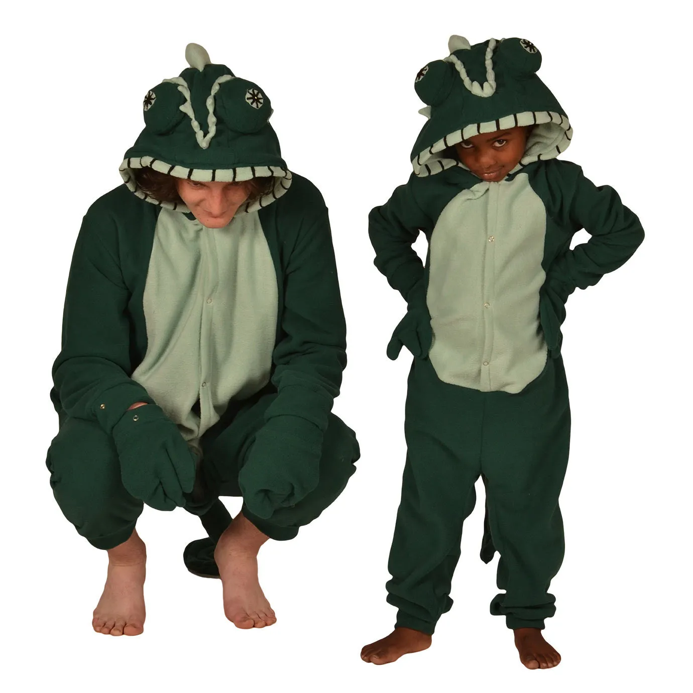 Chameleon Onesie (green/mint): KIDS