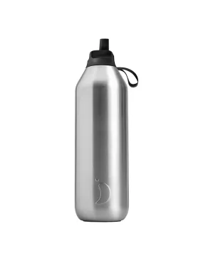 Chillys Series 2 90% Recycled 1L Flip Bottle Stainless Steel