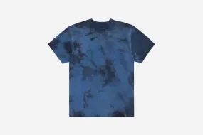 Garment Dyed Heavyweight Pocket T-shirt ~ Indigo/Chestnut Tie Dye