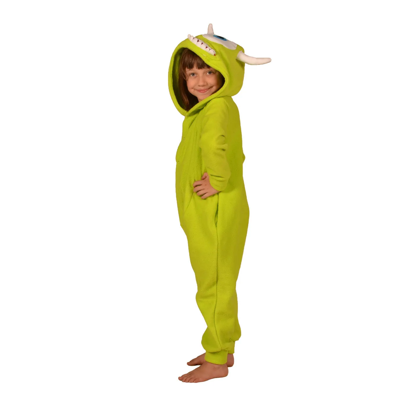 Green Monster Onesie (green): KIDS inspired by Mike Wazowski from Monsters Inc