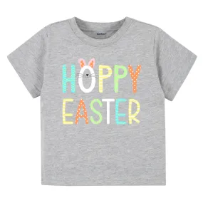 Infant & Toddler Neutral Hoppy Easter Short Sleeve Tee