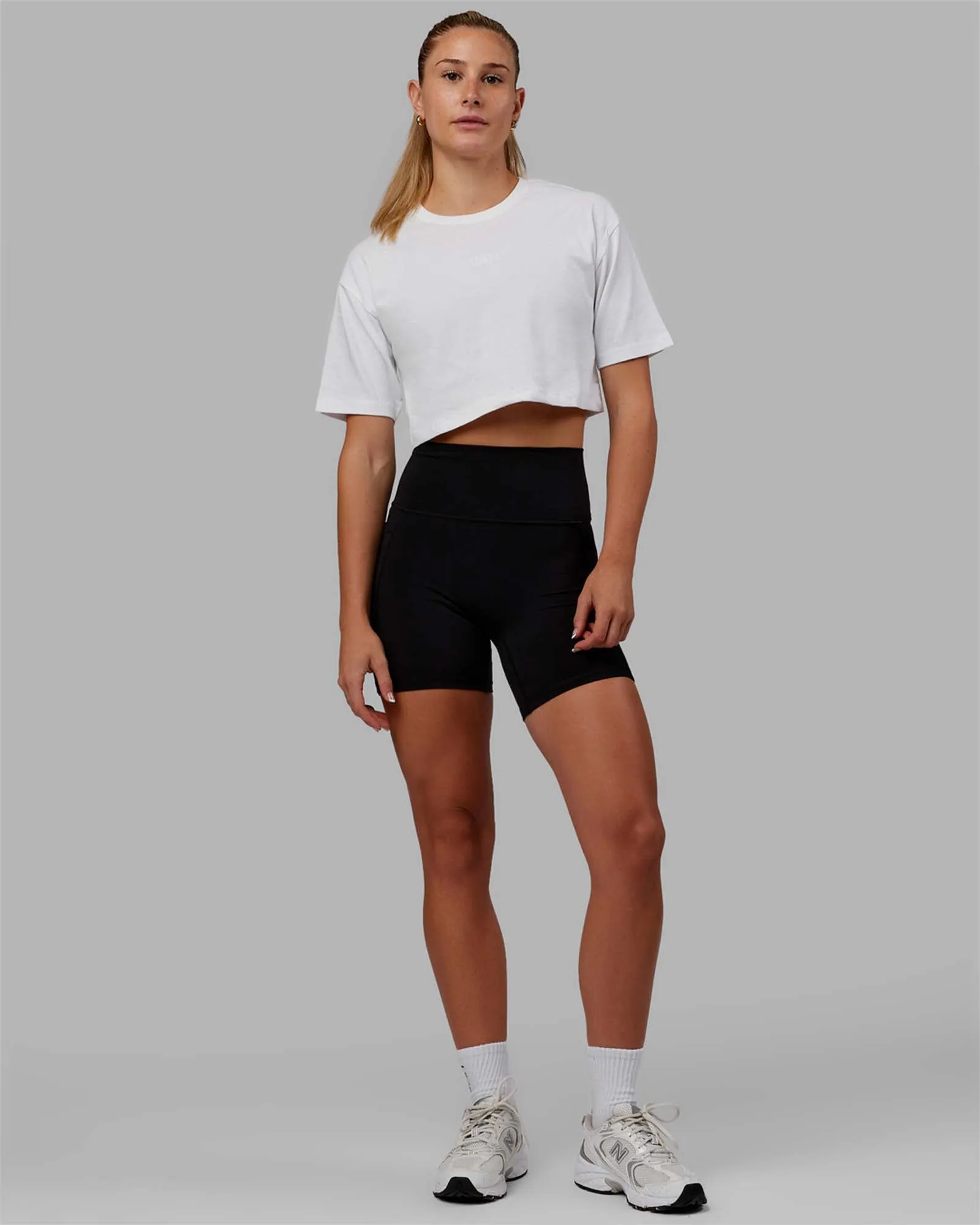 MVP Heavyweight Cropped Tee - White