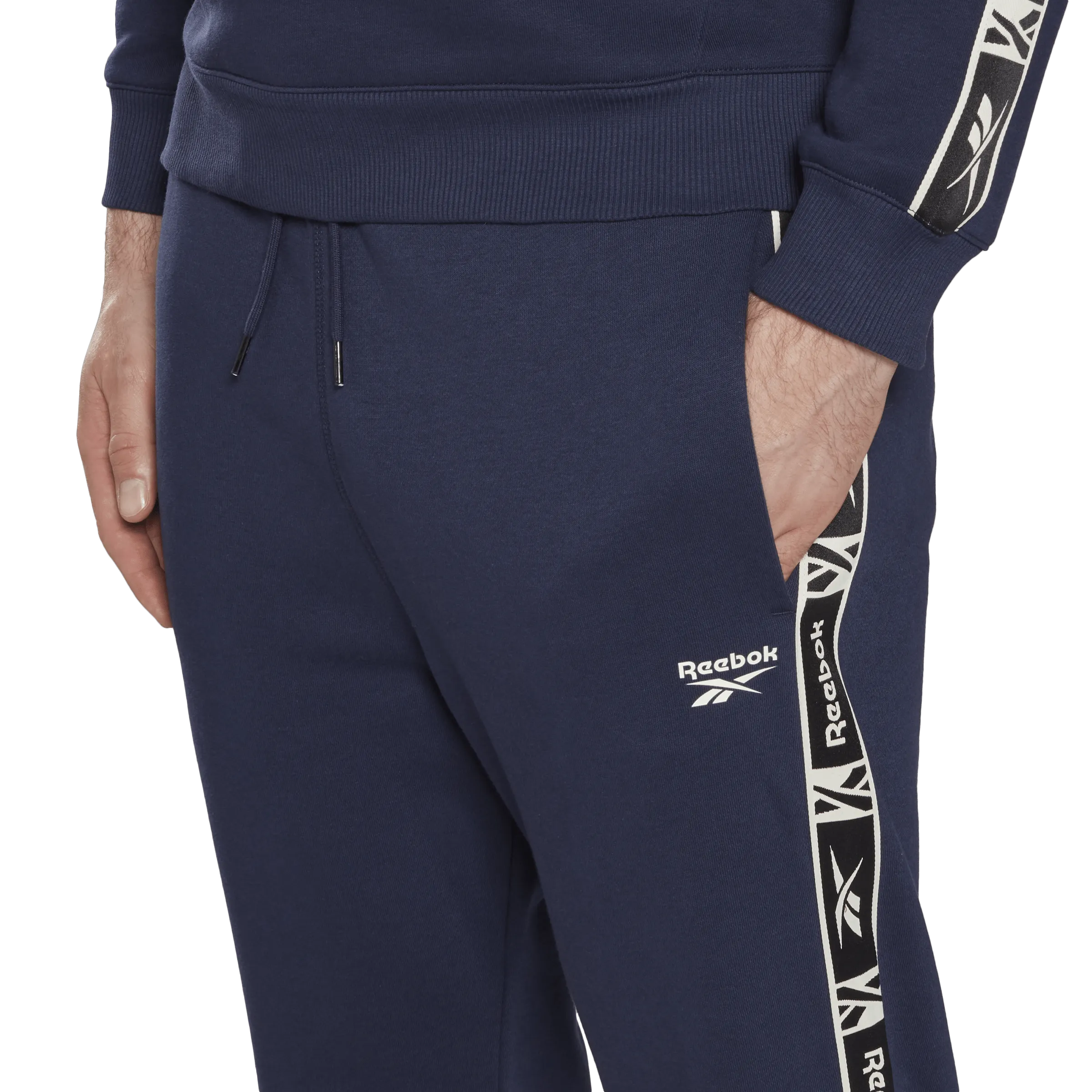 Reebok Mens Training Essentials Taped Sweat Pants