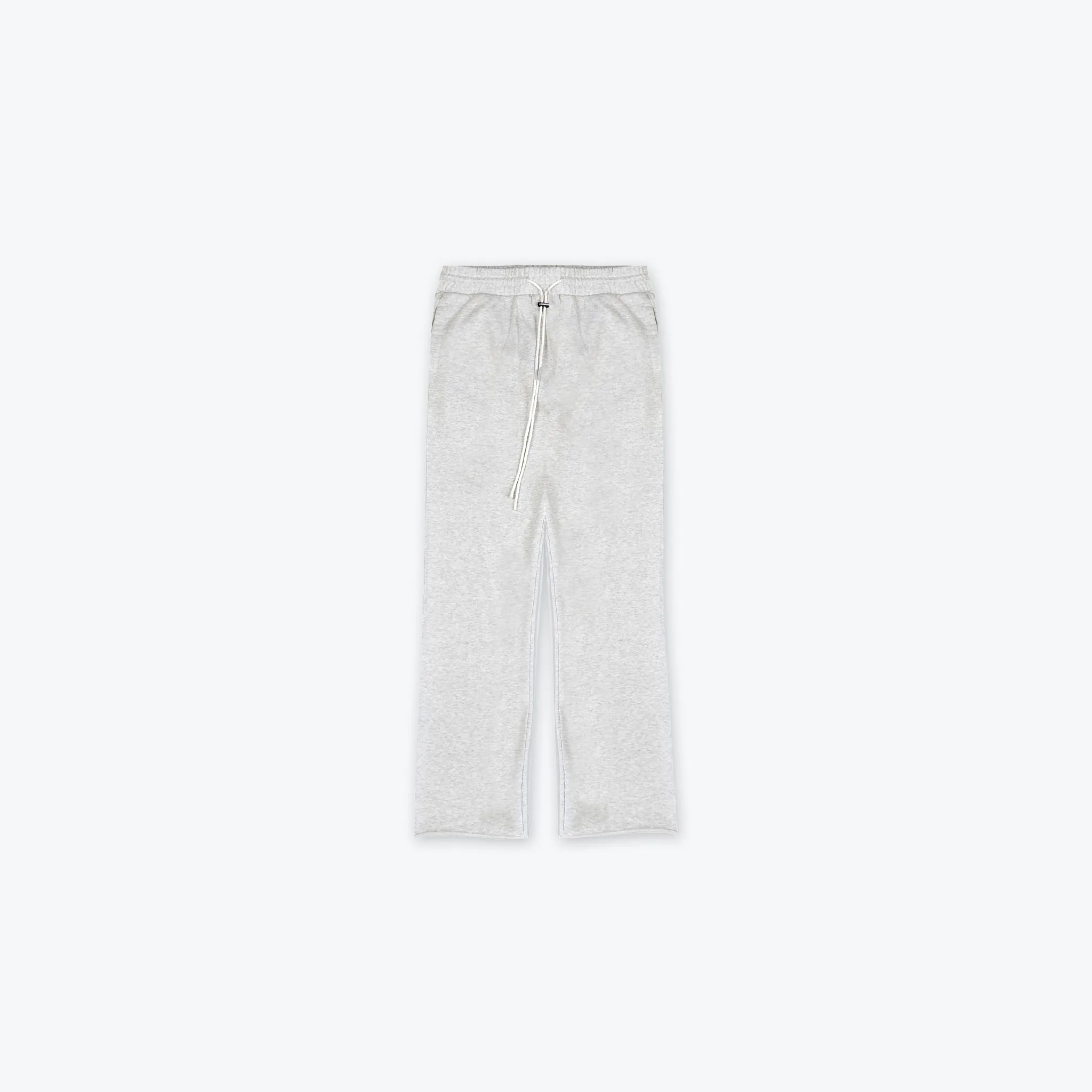 RELAXED DRAPE SWEATPANT - HEATHER CREAM